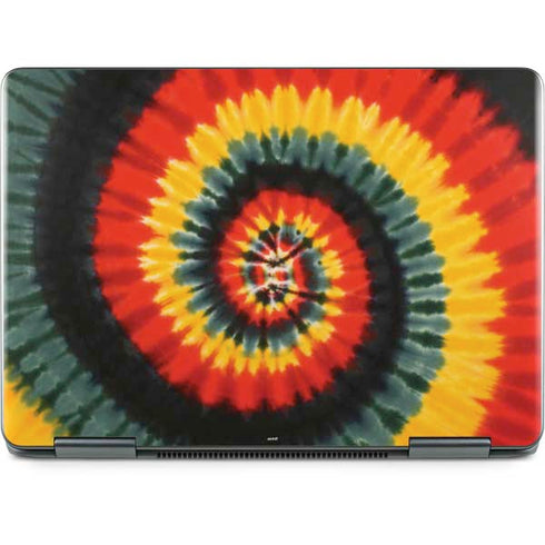 Liquid Blue Tie Dye - Rasta Spiral Notebook 9 Pro 13in (2017) Skin